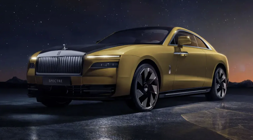 Voici Spectre : le premier coupé de luxe entièrement électrique de Rolls-Royce.