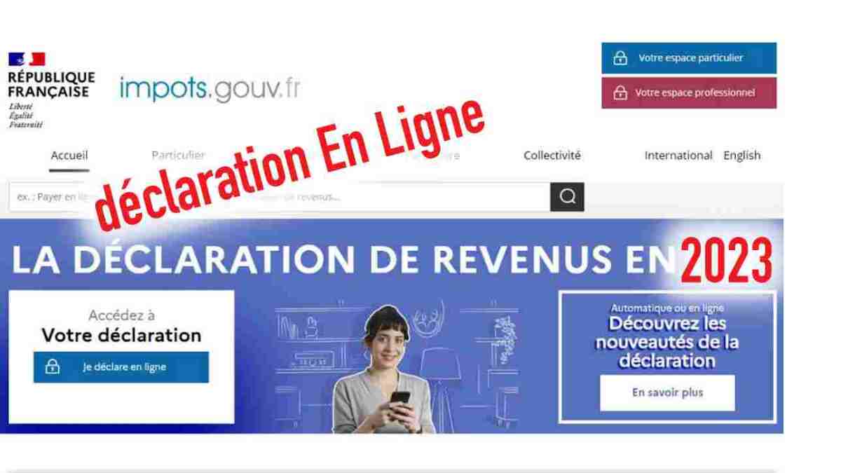image de Déclaration revenue Impôts France IGR